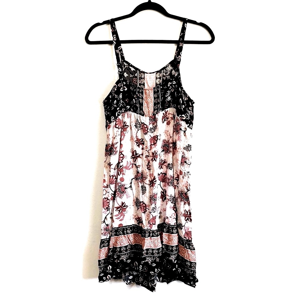 Maurices Floral Print Sleeveless Mini Dress - Picture 2 of 5